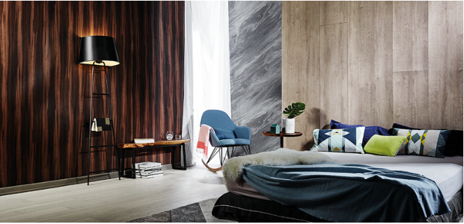 Decorative laminate for interior designs from NewMika Laminates