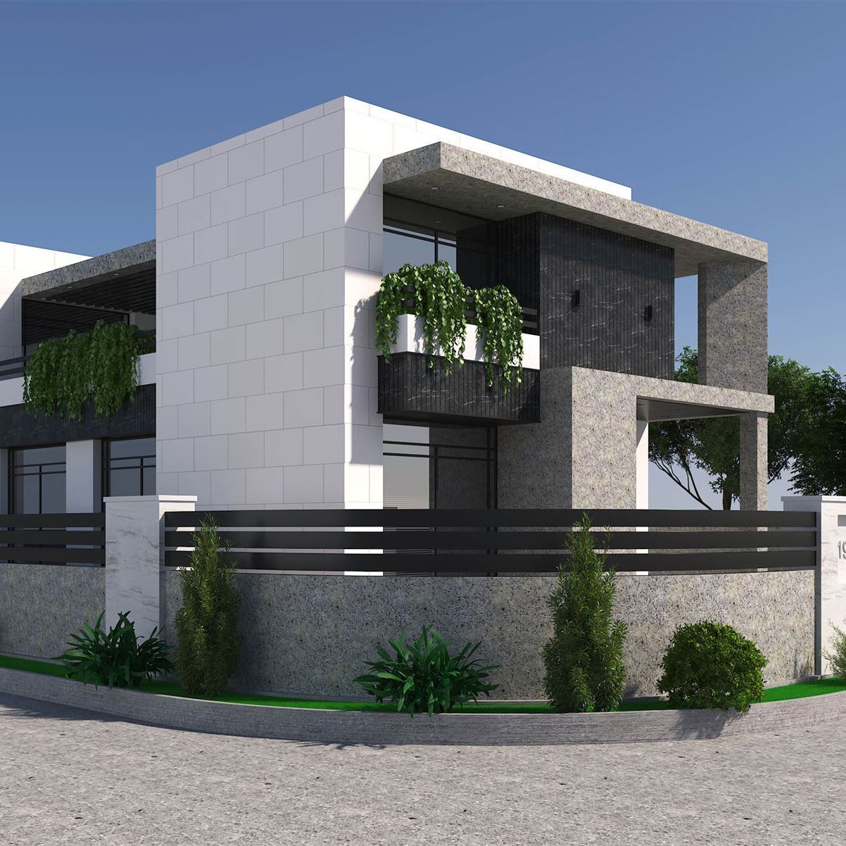 30307 Pietra Grey (SUD) exterior wall panels in India